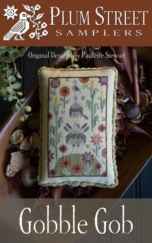Gobble Gob Cross Stitch Pattern by Plum Street Samplers!