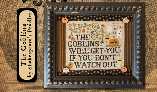 PREORDER Shakespeare's Peddler THE GOBLINS Cross Stitch Pattern Nashville Market