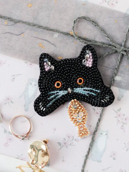 Good Catch Beaded Embroidery Kit by Abris Arts AD-215