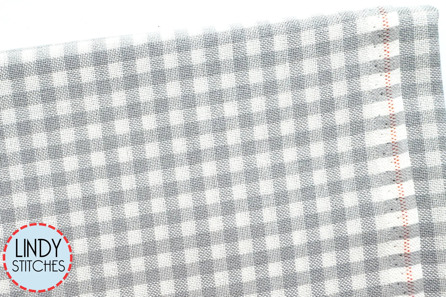 32 count Gray Check Lugana Evenweave Cross Stitch Fabric by Zweigart