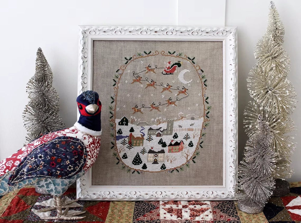 Happy Christmas to All Cosford Rise Stitchery Cross Stitch Pattern PHYSICAL copy