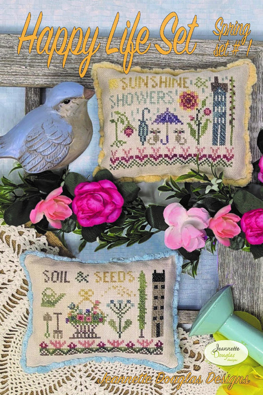 Happy Life Set 1 by Jeannette Douglas Designs Nashville Market