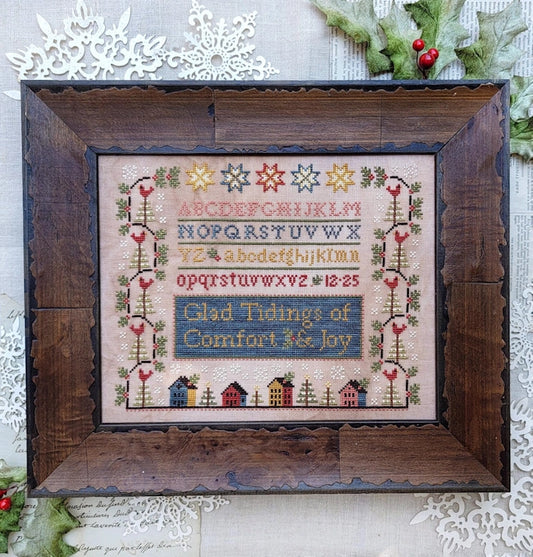 PREORDER Hello From Liz Mathews COMFORT & JOY Cross Stitch Pattern