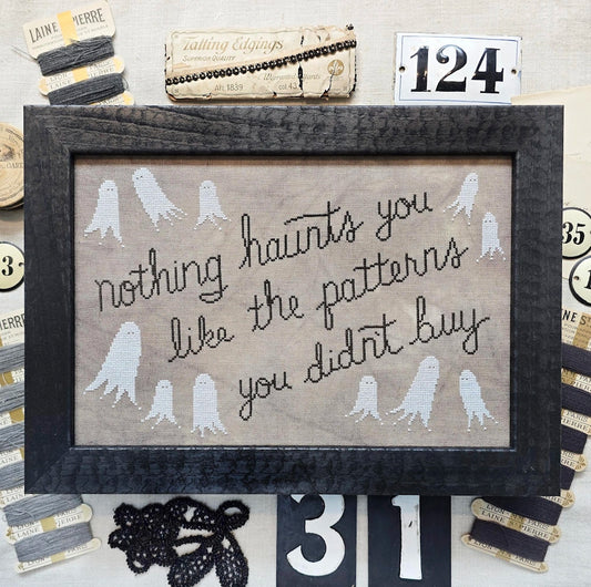 PREORDER Hello From Liz Matthews PATTERNS YOU DIDN'T BUY Cross Stitch Pattern