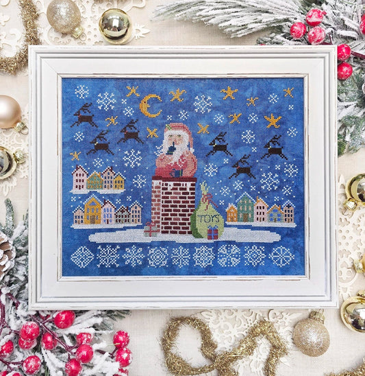 PREORDER Hello From Liz Matthews VIEW FROM ABOVE Cross Stitch Pattern