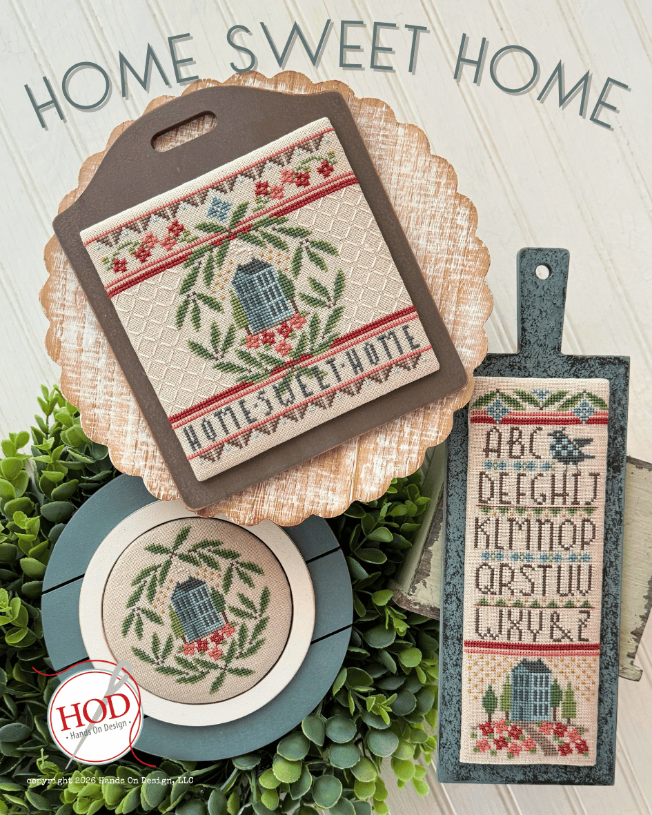 HOME SWEET HOME Hands On Design Cross Stitch Pattern