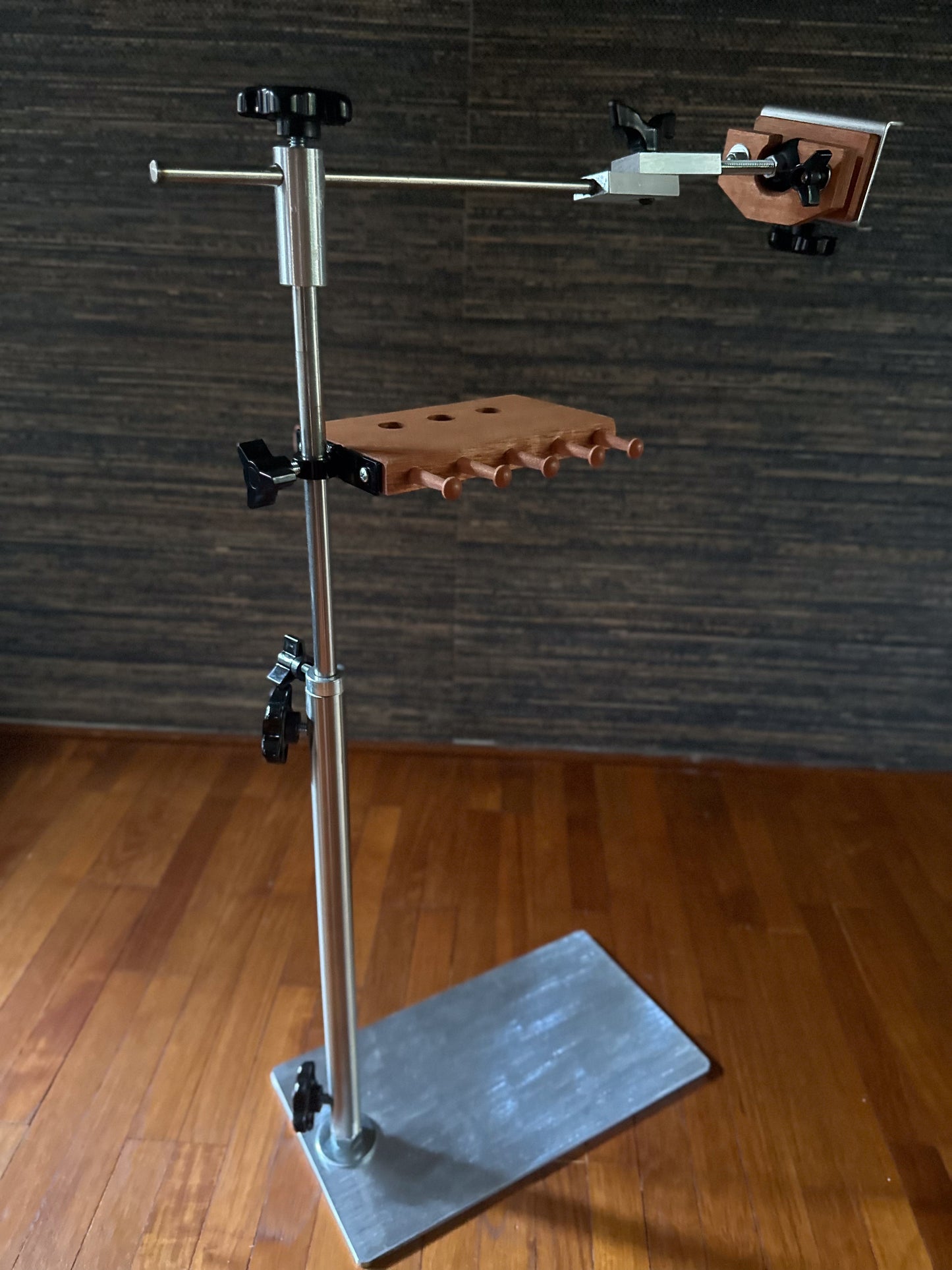 K's Stainless Steel Portable Metal Floor Stand
