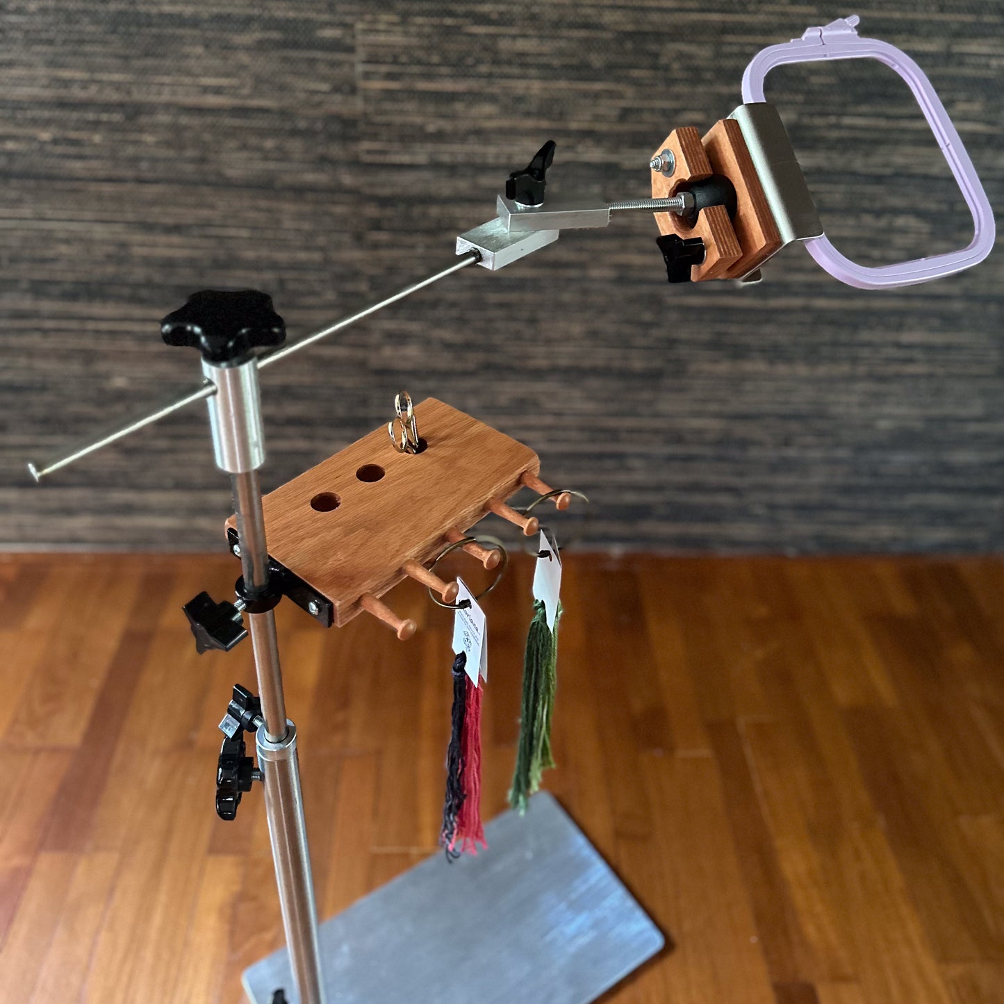 K's Stainless Steel Portable Metal Floor Stand