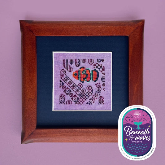 PREORDER JED XStitch ANEMONE Cross Stitch Pattern Nashville Market