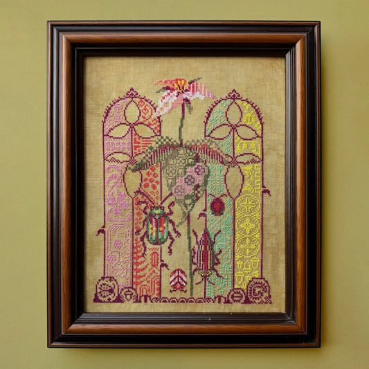 PREORDER JED XStitch TRILLIUM FOREST Cross Stitch Pattern Nashville Market