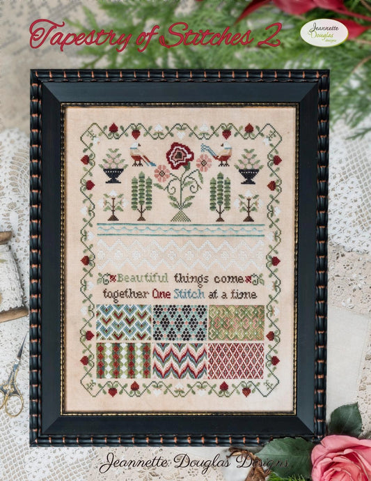 PREORDER Jeannette Douglas TAPESTRY OF STITCHES 2 Cross Stitch Pattern Nashville Market