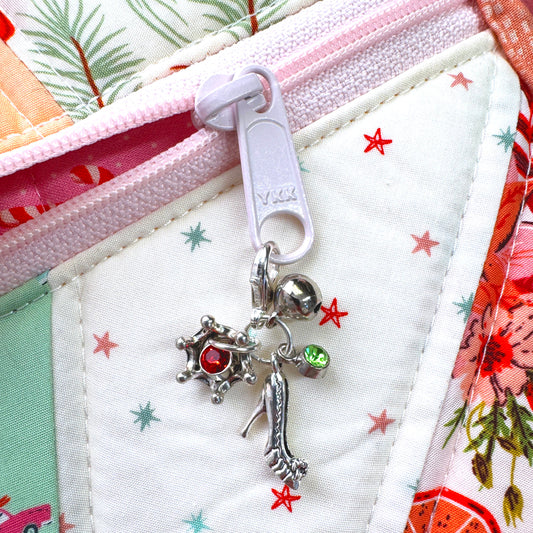 Jingle Ball Zip-It by Lady Dot Creates