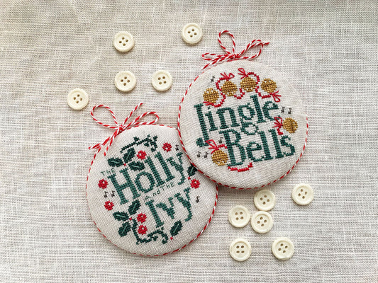 PREORDER Stitches by Ethel JOYFUL CHRISTMAS ORNAMENTS 2026 Pattern