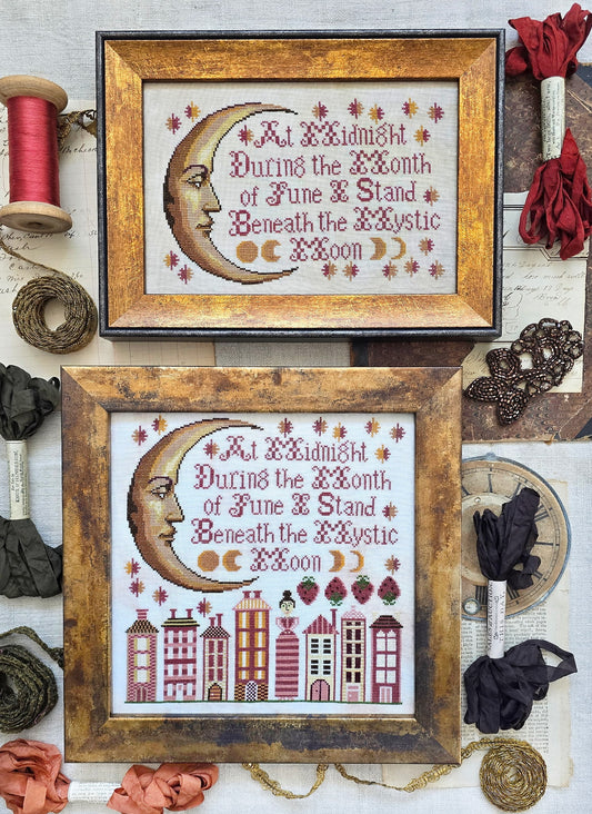 PREORDER Kathy Barrick MYSTIC MOON Cross Stitch Pattern Nashville Market