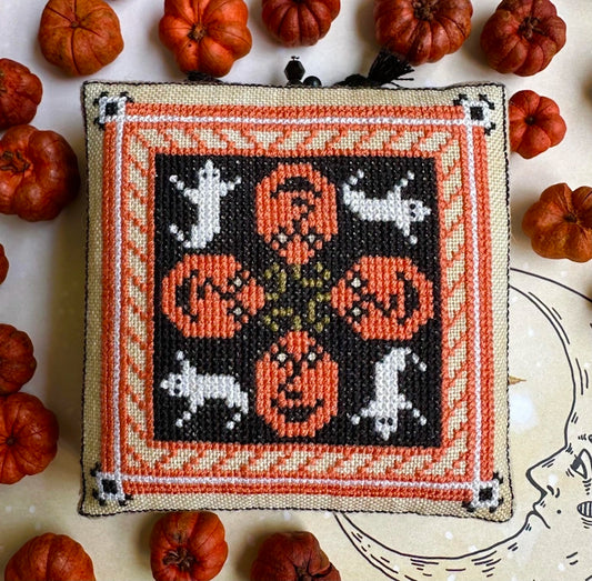 PREORDER Kathy Barrick PATCHWORK JACKS Cross Stitch Pattern