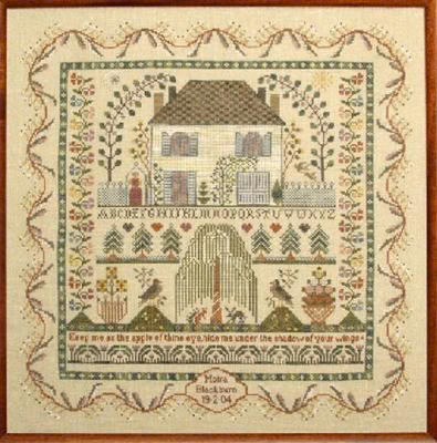 Keep Me Sampler by Moira Blackburn Cross Stitch Pattern