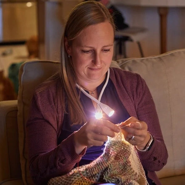 Led Knitting Patterns Knitting Light by LumosLumos Perfect Project Lighting – Lindy Stitches