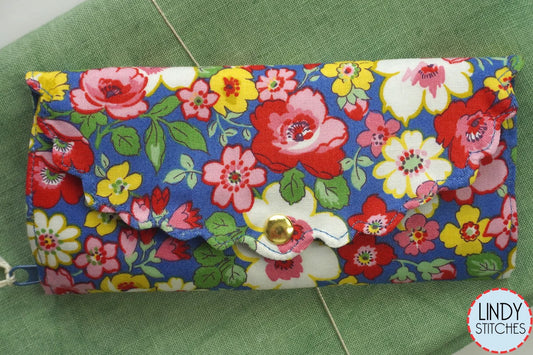 Liberty Fabrics Sewing Roll Notions Wallet