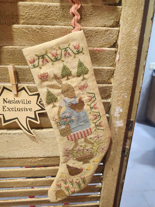 PREORDER Teresa Kogut LILY'S CHICKENS NASHVILLE EXCLUSIVE Cross Stitch Pattern Nashville Market