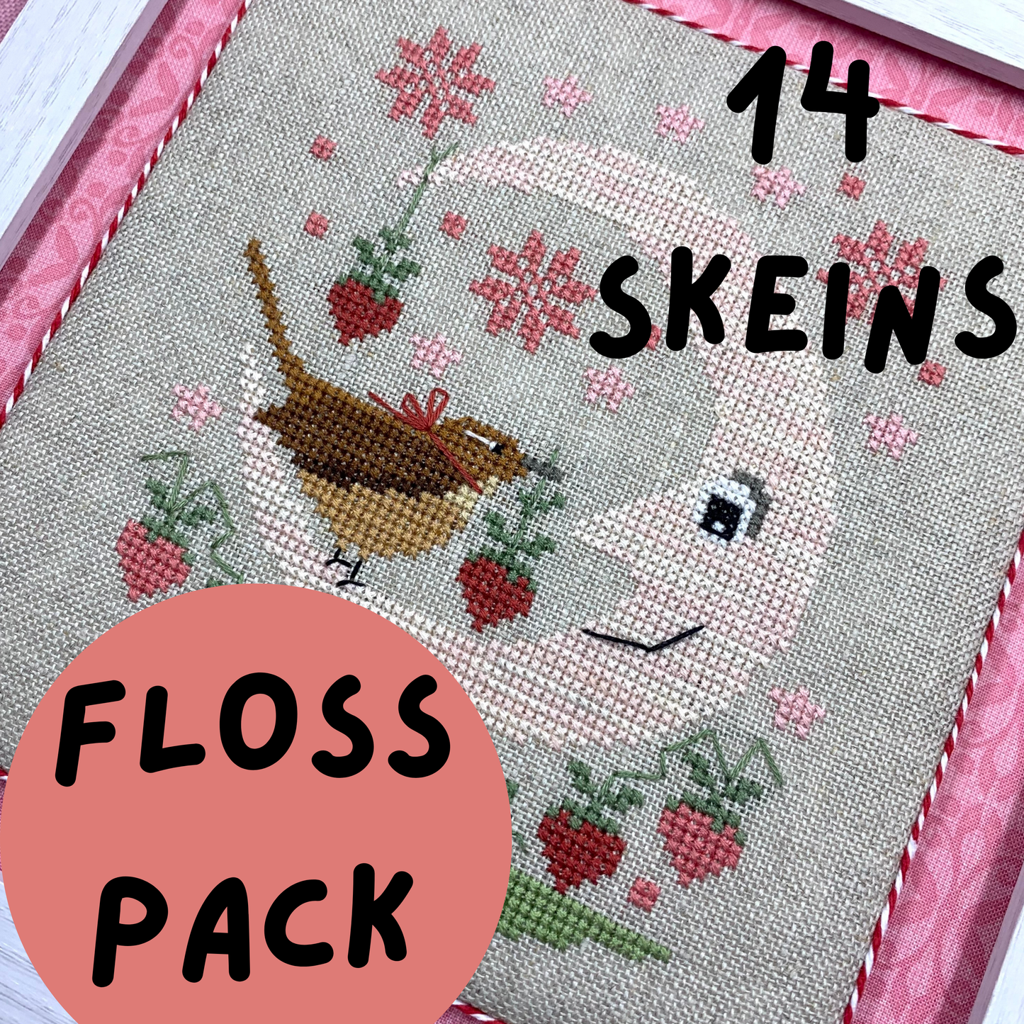 FLOSS PACK Strawberry Moon SPRING MINGLE