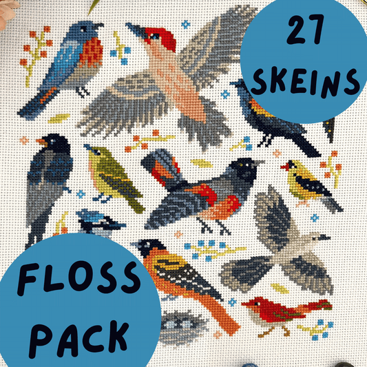 FLOSS PACK Bird Party Spring Mingle