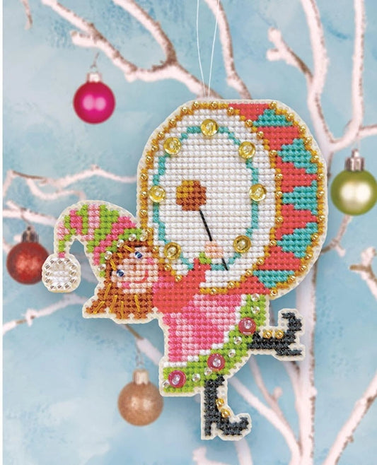 Little Drummer Girl Cross Stitch Pattern by Satsuma Street Nashville Market