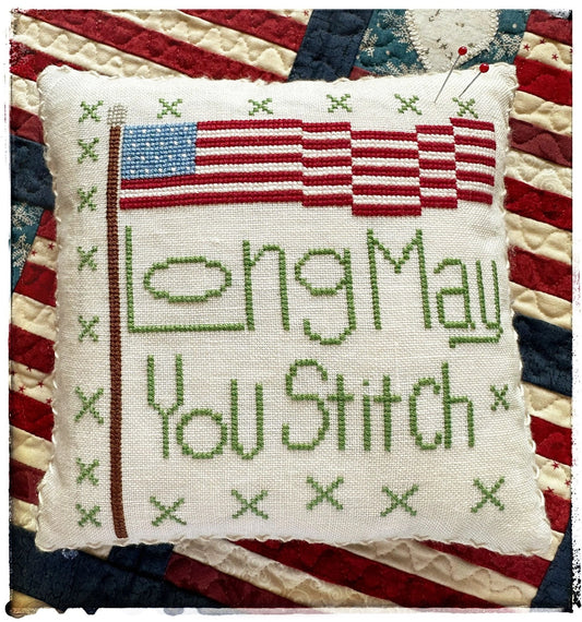 Long May You Stitch Lucy Beam Cross Stitch Pattern
