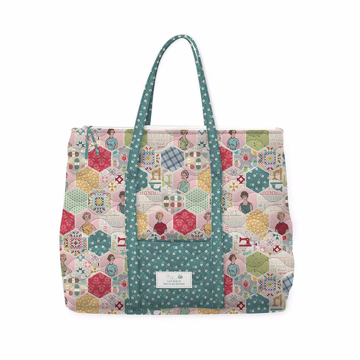 Lori Holt Sew Happy! Quilted Retreat Bag