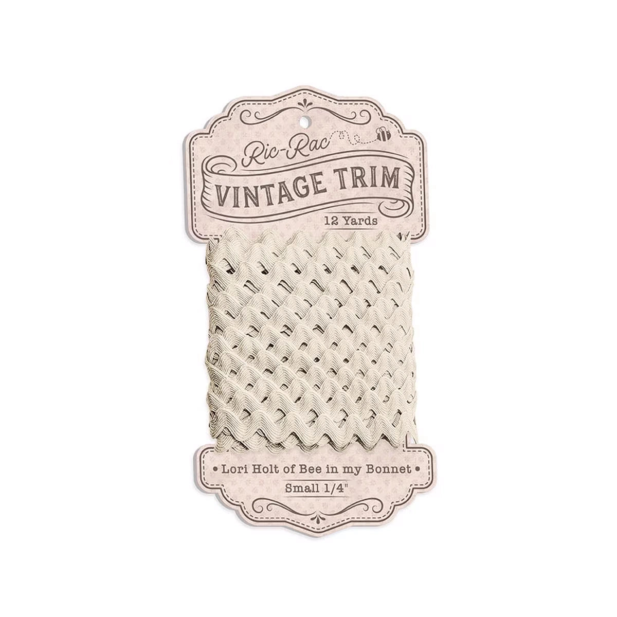 Lori Holt Vintage Trim Small LINEN Ric Rac