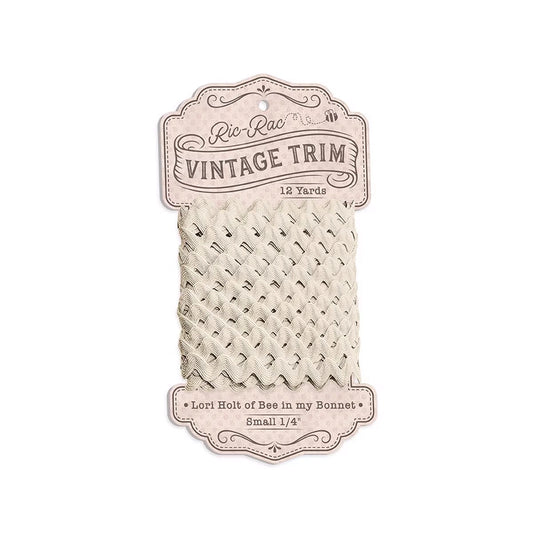 Lori Holt Vintage Trim Small LINEN Ric Rac