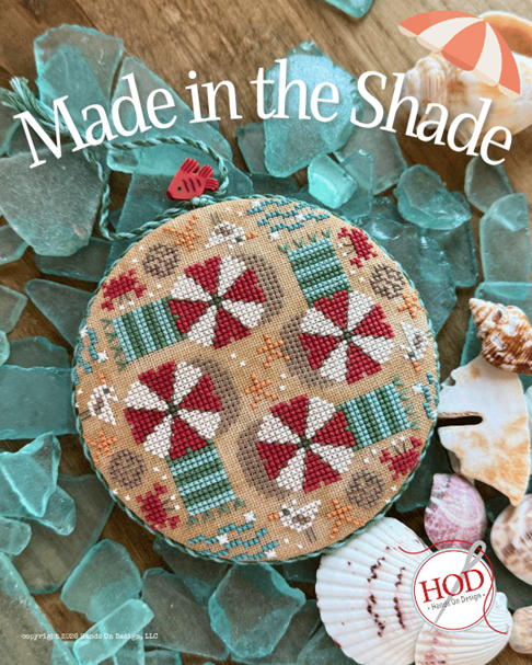 PREORDER MADE IN THE SHADE Hands On Design Cross Stitch Pattern