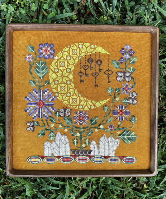 PREORDER Marigold Needle MAGIC BY MOONLIGHT Cross Stitch Pattern
