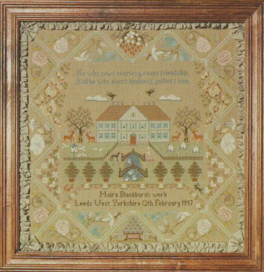 Bee Hive Sampler by Moira Blackburn Cross Stitch Pattern