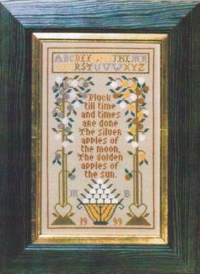 Pluck Till Time by Moira Blackburn Cross Stitch Pattern