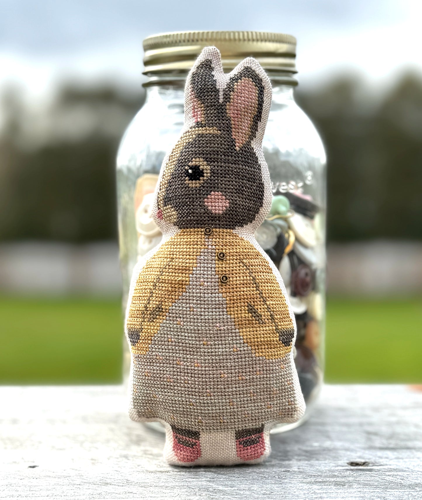 Maggie Mae Animal Crackers Rabbit Stacy Nash Cross Stitch Pattern