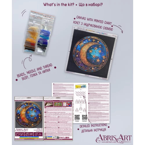 Magical Dreams Beaded Embroidery Kit by Abris Art