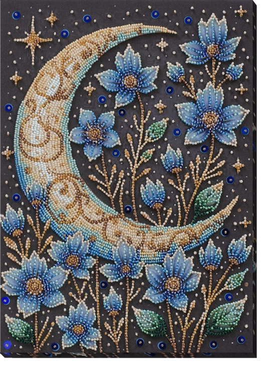 Magical Night Beaded Embroidery Kit by Abris Arts AB941