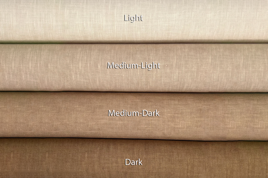 32 Count Belfast Button Box Mason Linen