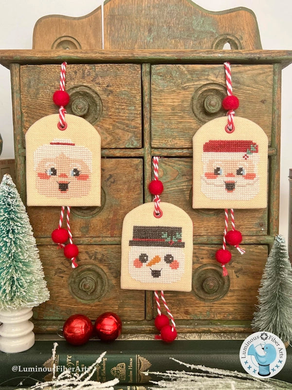 Merry Minikins Cross Stitch Pattern Luminous Fiber Arts Nashville Market