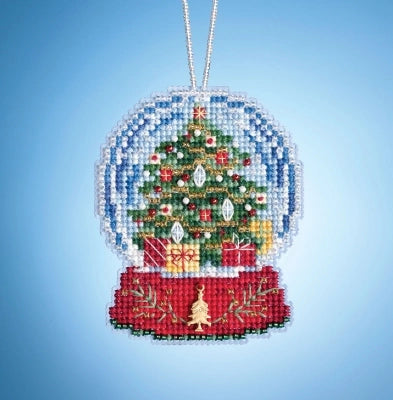 Christmas Tree Globe Mill Hill Ornament Beads Cross Stitch Kit