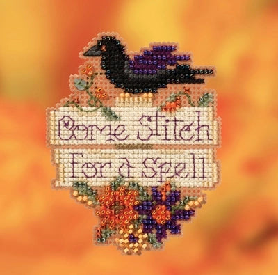 COME STITCH Mill Hill Ornament Beads Cross Stitch Kit