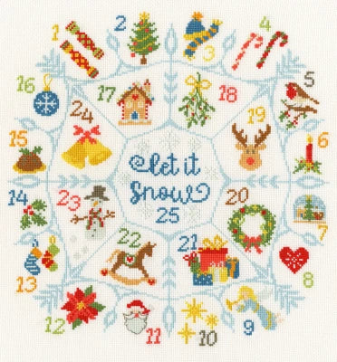 Countdown to Christmas Cross Stitch Kit