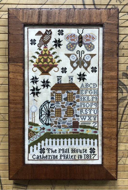 The Mill House Cross Stitch Pattern Kathy Barrick PHYSICAL copy