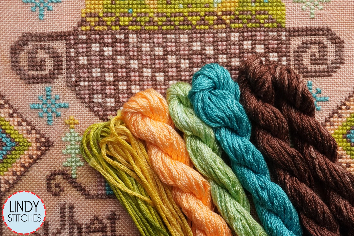 Morning Musings Floss Pack Dinky Dyes & Weeks Dye Works
