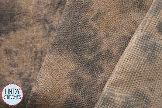 40 count Picture This Plus Murky Linen Hand Dyed Fabric