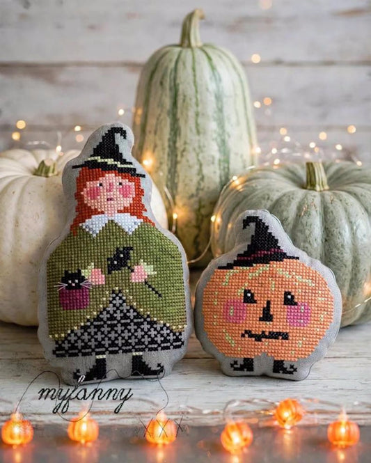 FLUFFIES OF HALLOWEEN I soffici di Halloween Cross Stitch Pattern by MyFanny