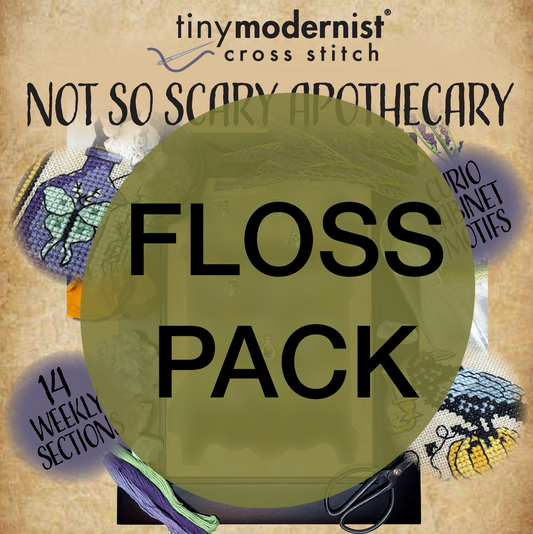 Not So Scary Apothecary Floss Pack Tiny Modernist SAL