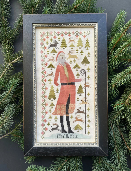 North Pole Cross Stitch Pattern Kathy Barrick PHYSICAL copy