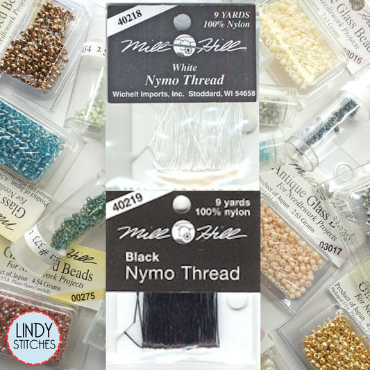 Mill Hill Nymo Nylon Beading Thread 9 Yard Bobbin