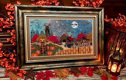 PREORDER Flossabilities SLEEPY HOLLOW Cross Stitch Pattern